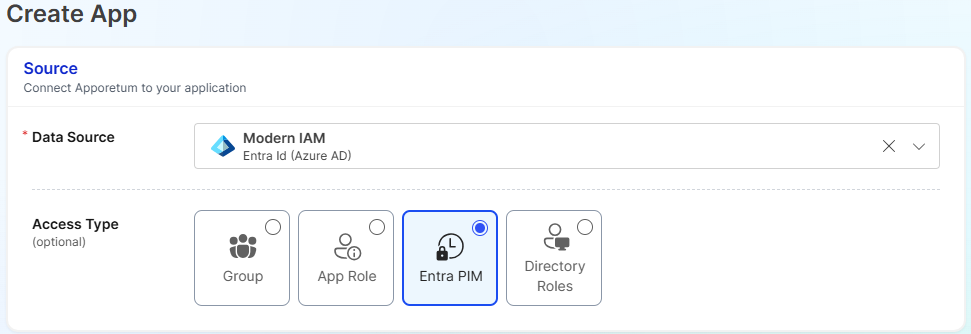 Entra Data source options