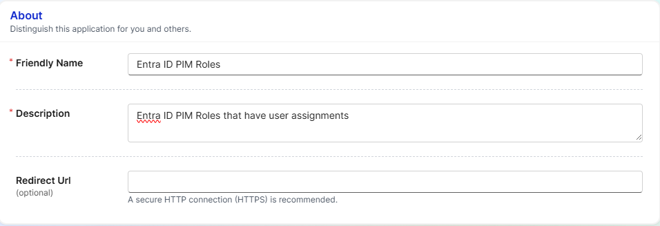 Configure PIM Roles - about section