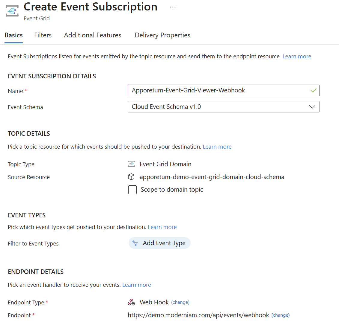 Create Webhook