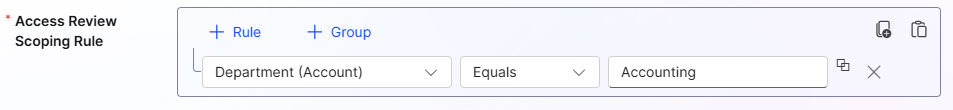 Create Scoping Rules