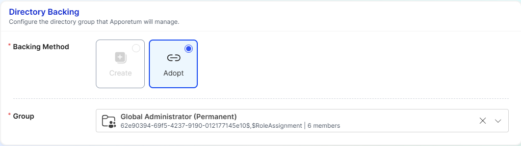 Global Admin role