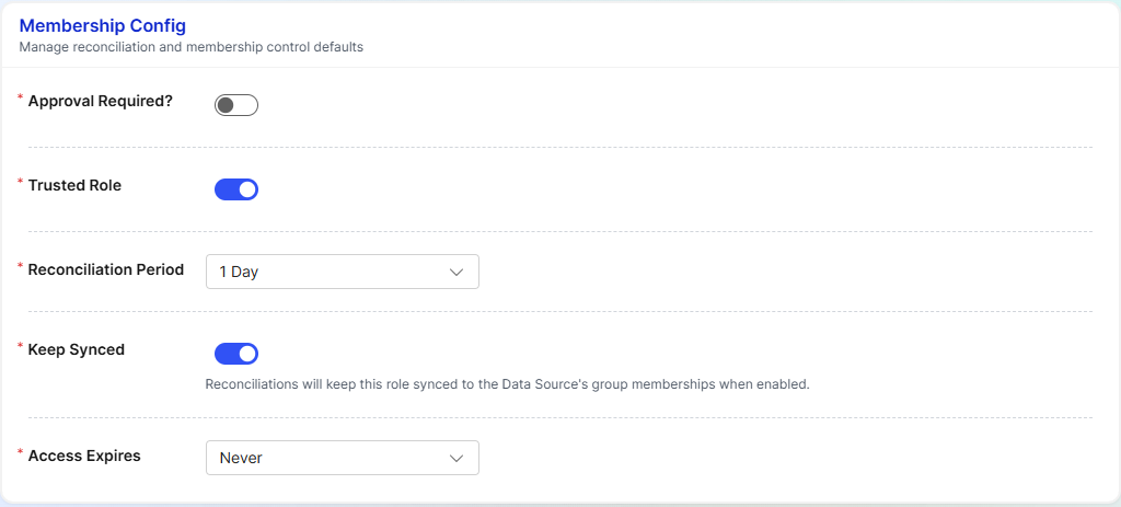 Configure Membership for PIM role